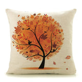 45cm x 45cm Trees Plants Print Pillow Cases
