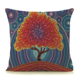 45cm x 45cm Trees Plants Print Pillow Cases