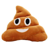 Emoji Funny Poo Smiley Pillow