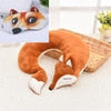 Lovely Fox Animal Cotton Plush U Shape Neck  Pillow