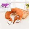 Lovely Fox Animal Cotton Plush U Shape Neck  Pillow