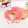 Lovely Fox Animal Cotton Plush U Shape Neck  Pillow
