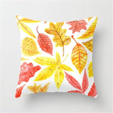 45cm x 45cm Yellow Based Printing Graffiti  Pillow Cases
