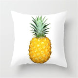 45cm x 45cm Yellow Based Printing Graffiti  Pillow Cases