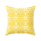45cm x 45cm Yellow Based Printing Graffiti  Pillow Cases