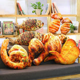 Plush Simulation Food Grilled Chicken Leg Pillow