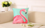 Flamingo Home  Decor Soft Pillow Cases