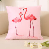 Flamingo Home  Decor Soft Pillow Cases