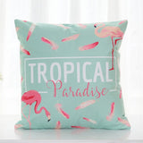 Flamingo Home  Decor Soft Pillow Cases
