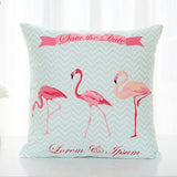 Flamingo Home  Decor Soft Pillow Cases