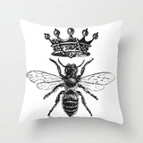 45cm x 45cm Nordic Black White Pillow Cases