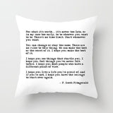 45cm x 45cm Nordic Black White Pillow Cases