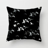 45cm x 45cm Nordic Black White Pillow Cases