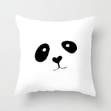 45cm x 45cm Nordic Black White Pillow Cases