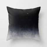 45cm x 45cm Nordic Black White Pillow Cases