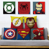 Marvel   Superman Spider Man Iron Man Pillow Cases