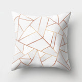 45cm x 45cm  Marble Geometric Sofa Decorative Pillow  Cases