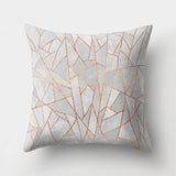 45cm x 45cm  Marble Geometric Sofa Decorative Pillow  Cases