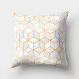 45cm x 45cm  Marble Geometric Sofa Decorative Pillow  Cases