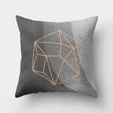 45cm x 45cm  Marble Geometric Sofa Decorative Pillow  Cases