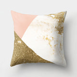 45cm x 45cm  Marble Geometric Sofa Decorative Pillow  Cases