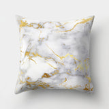 45cm x 45cm  Marble Geometric Sofa Decorative Pillow  Cases