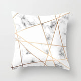 45cm x 45cm  Marble Geometric Sofa Decorative Pillow  Cases