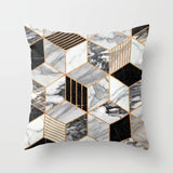 45cm x 45cm  Marble Geometric Sofa Decorative Pillow  Cases