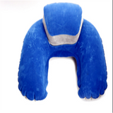Portable U Shape Air Inflatable Travel Pillow