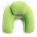 Portable U Shape Air Inflatable Travel Pillow