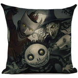 Halloween Cartoon Skull Jack Printed  Pillow Cases