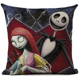 Halloween Cartoon Skull Jack Printed  Pillow Cases