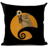 Halloween Cartoon Skull Jack Printed  Pillow Cases
