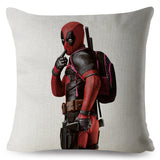 45cm x 45cm  Deadpool Print Pillow Cover