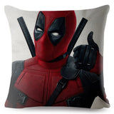 45cm x 45cm  Deadpool Print Pillow Cover