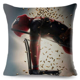 45cm x 45cm  Deadpool Print Pillow Cover