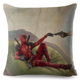 45cm x 45cm  Deadpool Print Pillow Cover