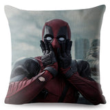 45cm x 45cm  Deadpool Print Pillow Cover