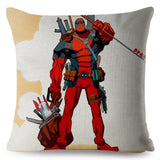 45cm x 45cm  Deadpool Print Pillow Cover