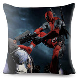 45cm x 45cm  Deadpool Print Pillow Cover