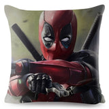 45cm x 45cm  Deadpool Print Pillow Cover