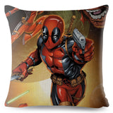 45cm x 45cm  Deadpool Print Pillow Cover