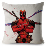 45cm x 45cm  Deadpool Print Pillow Cover