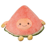 Fuzzy Watermelon Cherry Pineapple Fruits  Plush  Pillow