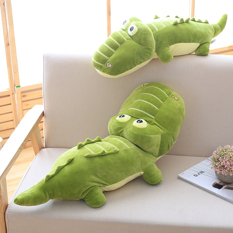 45/65/80cm Simulation Crocodile Plush  Pillow