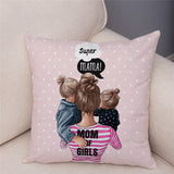 45cm x 45cm  Mom and Baby  Pillow Cases