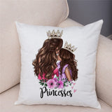 45cm x 45cm  Mom and Baby  Pillow Cases