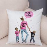 45cm x 45cm  Mom and Baby  Pillow Cases