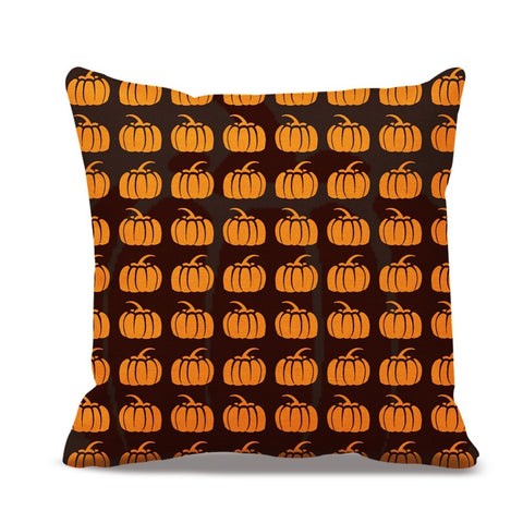 Pumpkin Pattern  Pillow  Case