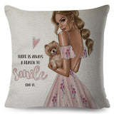 45cm x 45cm Mom & Baby Pillow Cases